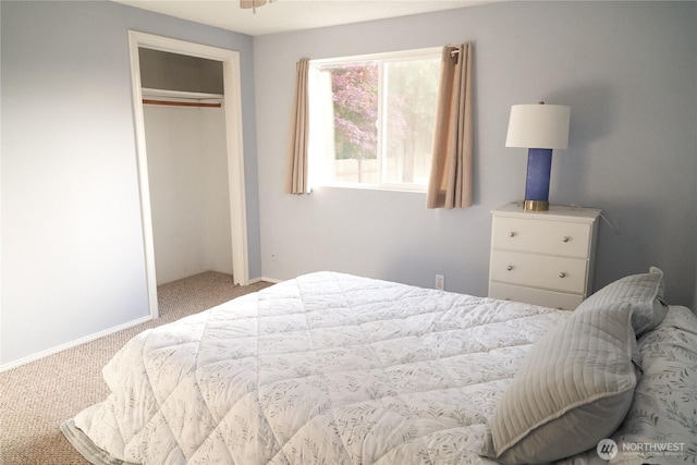 11433 12th Ave SW, Burien, WA 98146 - carpeted bedroom featuring a closet and baseboards