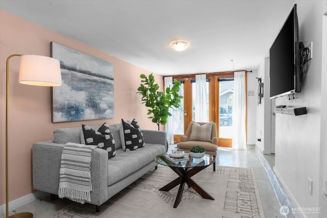 3526 Ashworth Ave N, Seattle, WA 98103 - living room with baseboards