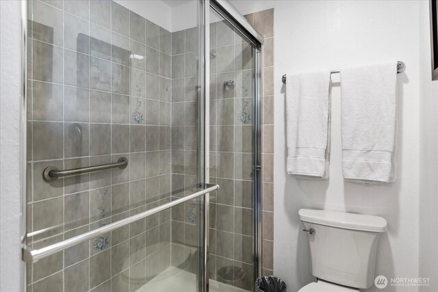 4920 90th Pl SW, Mukilteo, WA 98275 - bathroom with toilet and a stall shower