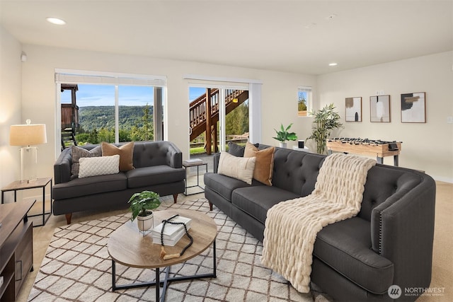 28616 NE 155th St, Duvall, WA 98019 - living area with healthy amount of natural light and recessed lighting