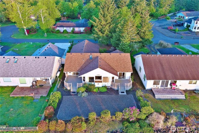374 Harbor View Loop SE, Ocean Shores, WA 98569 - aerial perspective of suburban area