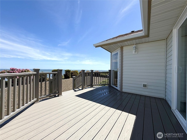 374 Harbor View Loop SE, Ocean Shores, WA 98569 - view of wooden terrace