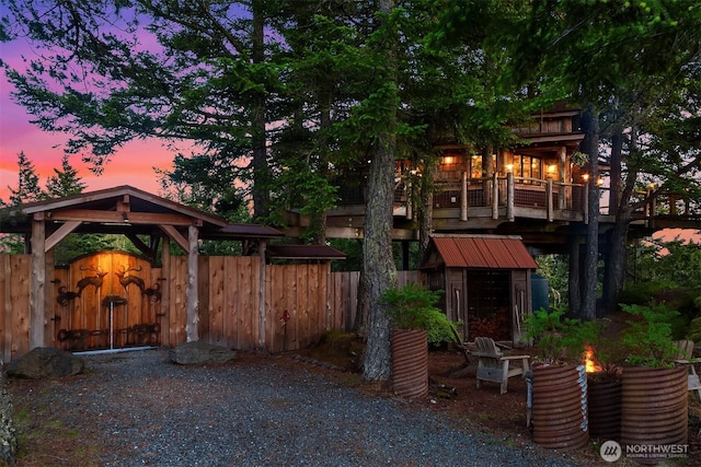 354 Nighthawk Ln, Orcas Island, WA 98279 - view of yard