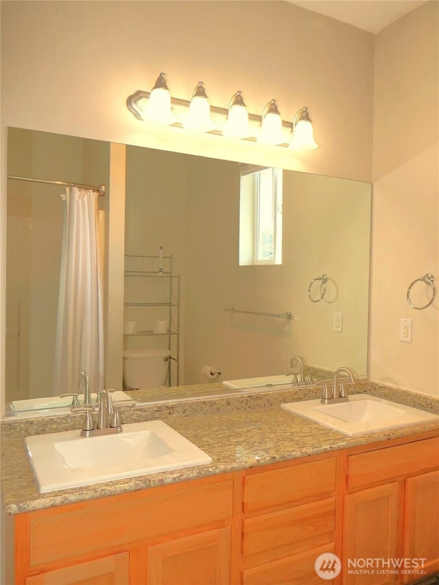 1080 Greenview Ct SW, Ocean Shores, WA 98569 - bathroom with double vanity