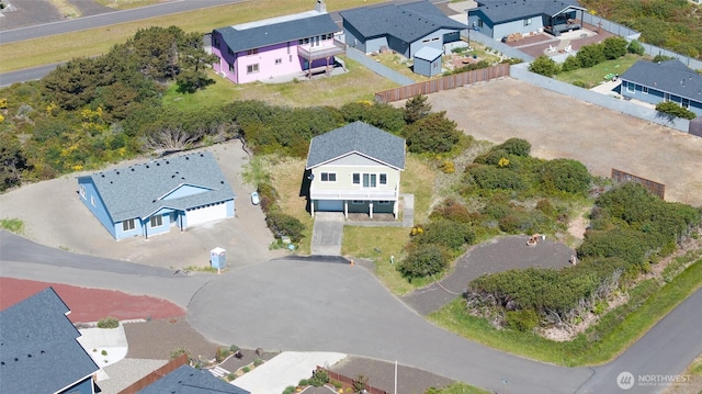 1080 Greenview Ct SW, Ocean Shores, WA 98569 - aerial perspective of suburban area