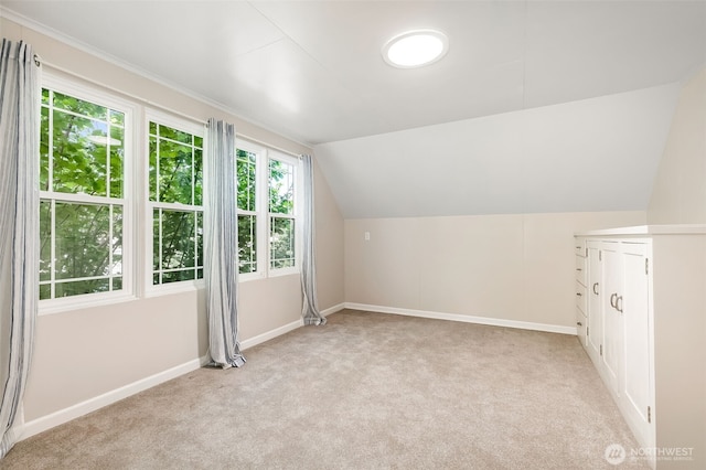 1701 W Yakima Ave, Yakima, WA 98902 - bonus room with baseboards, light colored carpet, and lofted ceiling