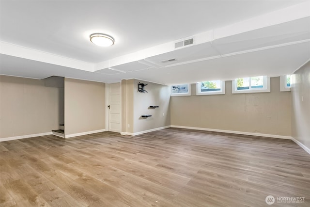 1701 W Yakima Ave, Yakima, WA 98902 - below grade area with wood finished floors and baseboards