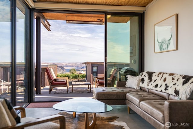 23692 Cliffe Pointe Rd NW Unit 6B, Quincy, WA 98848 - living area featuring plenty of natural light and floor to ceiling windows