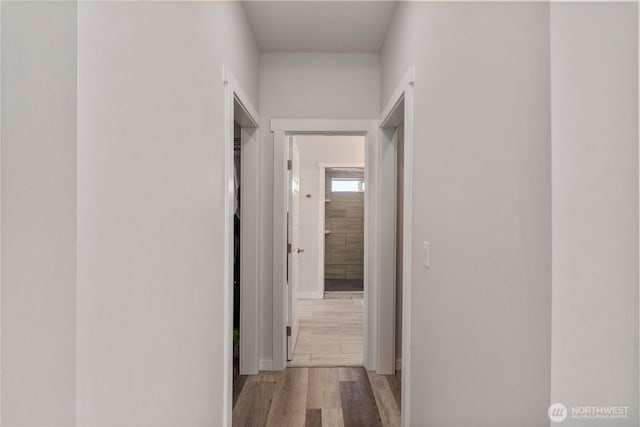 1438 Ocean Crest Ave SW, Ocean Shores, WA 98569 - hall with light wood finished floors