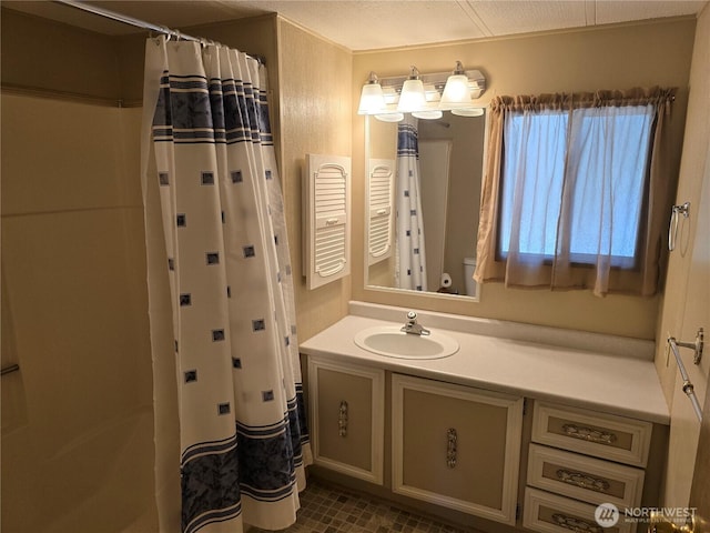 14721 Morris Rd Unit 21, Randle, WA 98377 - bathroom featuring vanity and curtained shower