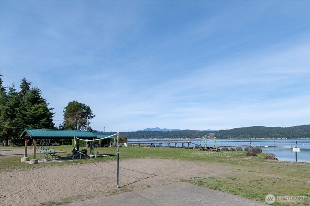 60 E Christmas Tree Pl, Belfair, WA 98528 - view of home's community with a water and mountain view
