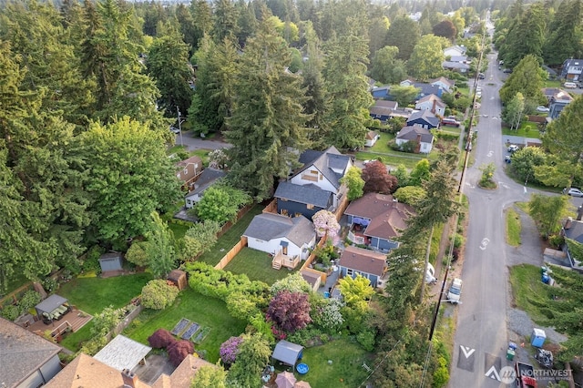11550 22nd Ave NE, Seattle, WA 98125 - aerial view of property and surrounding area featuring nearby suburban area