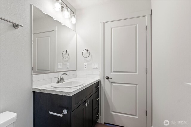 202 N Sandy Loop, Moses Lake, WA 98837 - bathroom with vanity and toilet