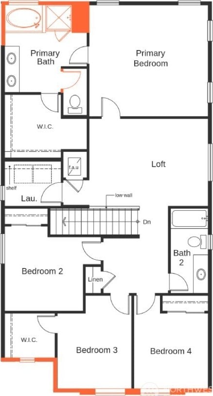 10312 6th Pl SE Unit 15, Lake Stevens, WA 98258 - home floor plan