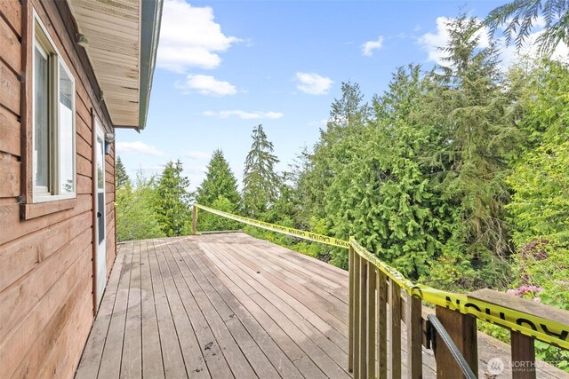 300 N St, Sequim, WA 98382 - view of deck
