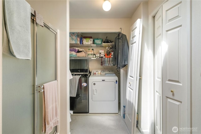 14904 108th Pl NE, Bothell, WA 98011 - washroom featuring washer and clothes dryer