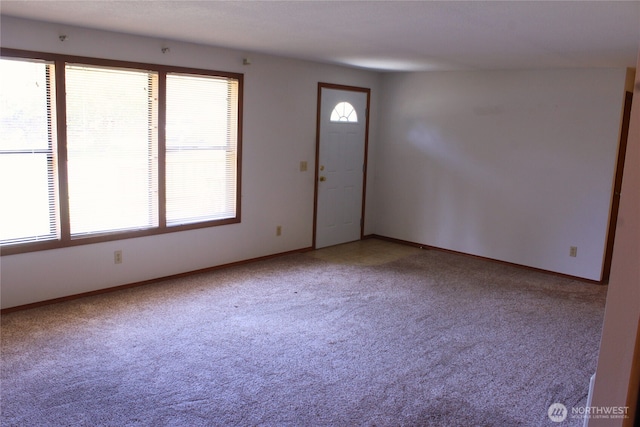 19494 N N Pl, Long Beach, WA 98631 - carpeted foyer featuring baseboards