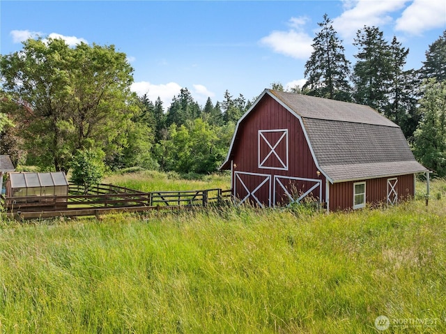 12012 County Line Rd E, Edgewood, WA 98372 - view of barn