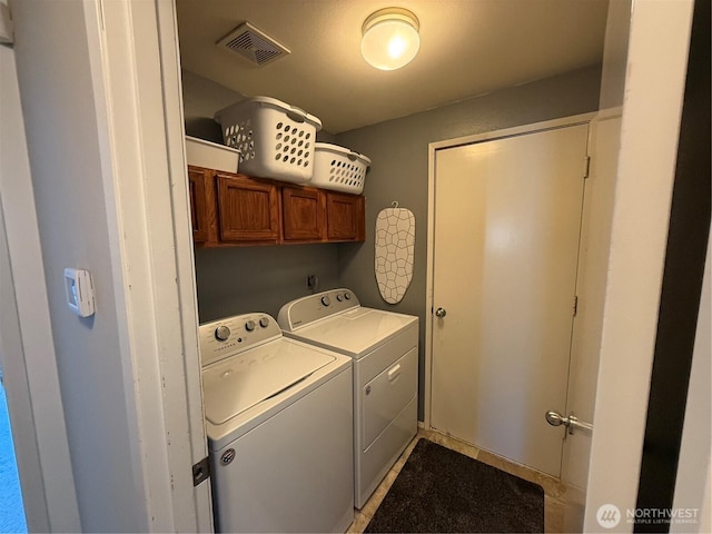 11426 SE 307th Pl, Auburn, WA 98092 - laundry room featuring separate washer and dryer and cabinet space