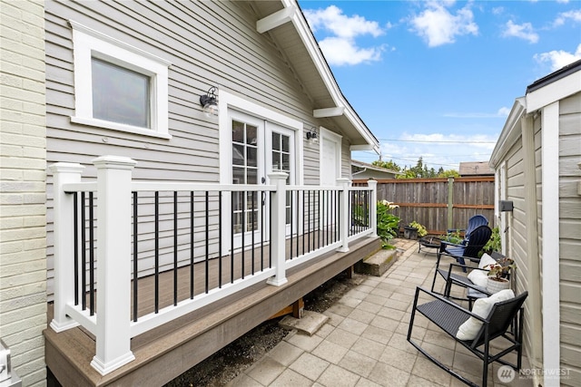 707 N Adams St, Tacoma, WA 98406 - deck featuring a patio area