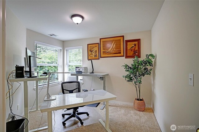 7318 Centerville Ct Unit 304, Stanwood, WA 98292 - carpeted office space featuring baseboards