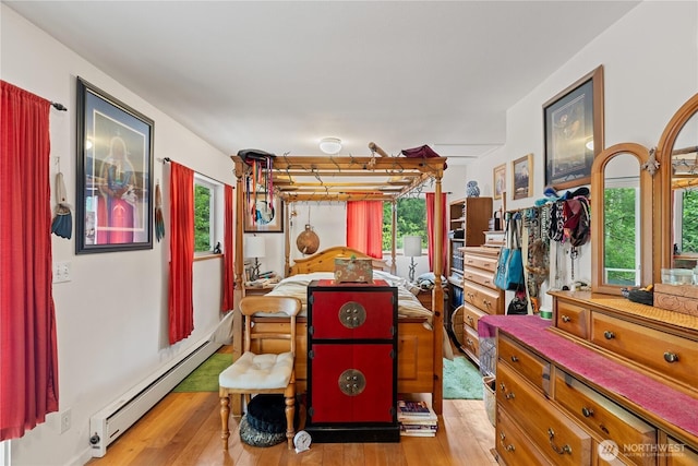 973 US Highway 101, Cosmopolis, WA 98537 - dining area with a baseboard heating unit and light wood finished floors