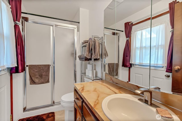 4701 161st St E, Tacoma, WA 98446 - bathroom featuring a stall shower and vanity