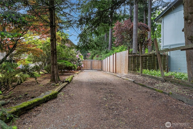 4701 161st St E, Tacoma, WA 98446 - view of road with a gate