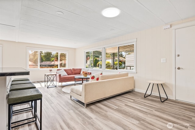 12615 113th St E Unit 249, Puyallup, WA 98374 - living area featuring light wood finished floors and baseboards