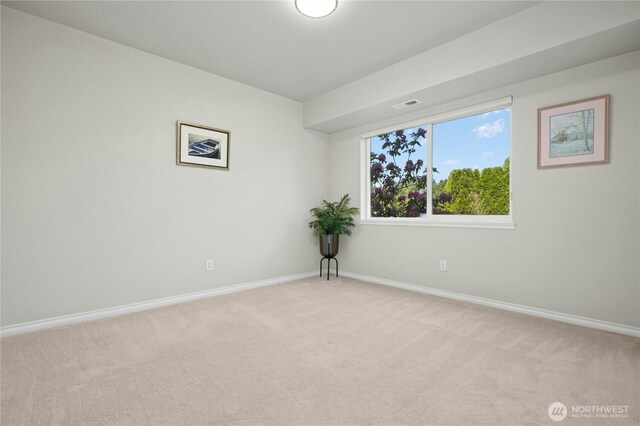 12232 SE 80th Way, Newcastle, WA 98056 - empty room featuring light colored carpet and baseboards