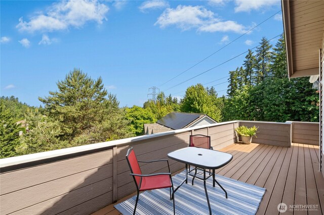 12232 SE 80th Way, Newcastle, WA 98056 - view of wooden deck