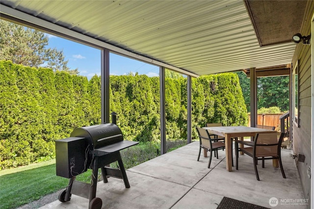 12232 SE 80th Way, Newcastle, WA 98056 - view of patio with outdoor dining space and grilling area