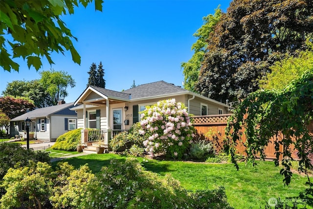 9713 33rd Ave SW, Seattle, WA 98126 - view of front facade with a shingled roof