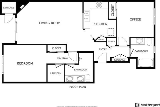 12712 Admiralty Way Unit G102, Everett, WA 98204 - room layout