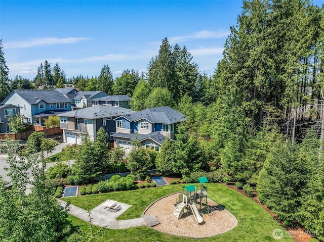21888 SE 5th Pl, Sammamish, WA 98074 - bird's eye view