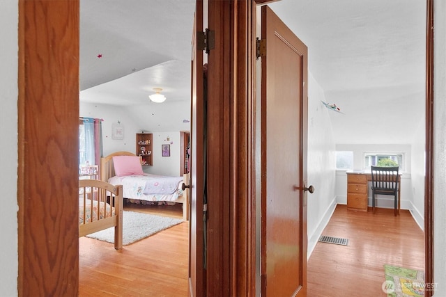 1228 22nd Ave, Longview, WA 98632 - corridor with light wood finished floors