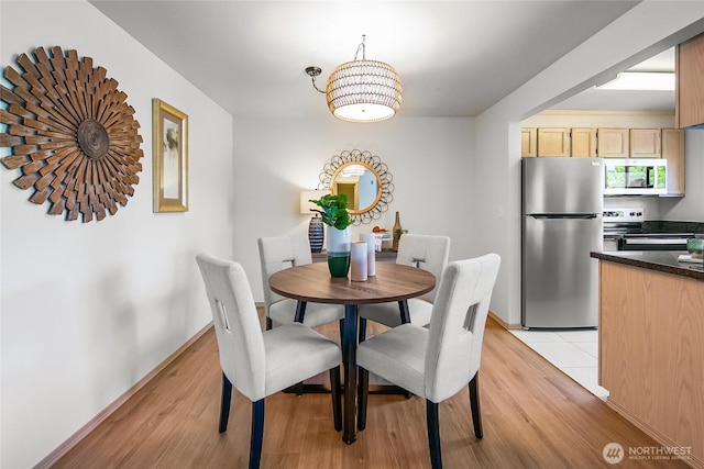12056 15th Ave NE Unit 204, Seattle, WA 98125 - dining room with light wood-type flooring