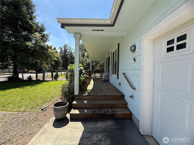 30511 M Pl, Ocean Park, WA 98640 - porch with a yard