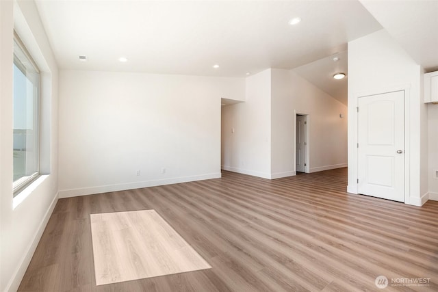 311 W Sandy Loop, Moses Lake, WA 98837 - empty room with light wood-style flooring and recessed lighting
