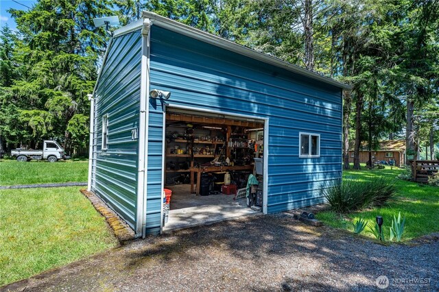 711 E Herron Blvd NW, Lakebay, WA 98349 - view of detached garage