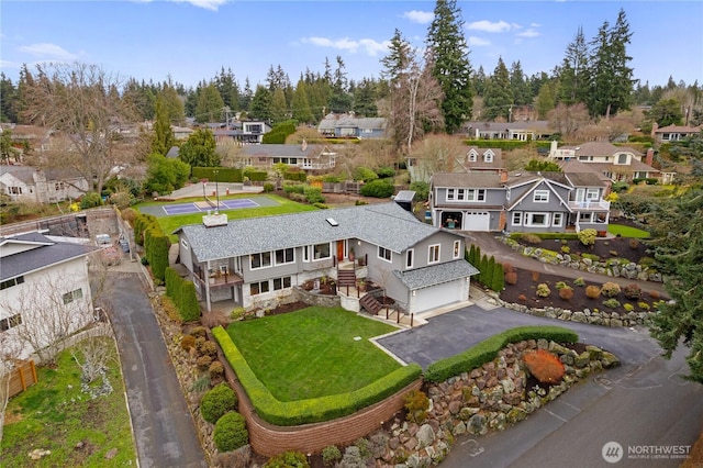 9317 192nd Pl SW, Edmonds, WA 98020 - aerial perspective of suburban area