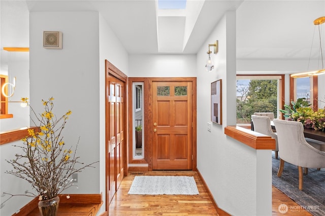 9317 192nd Pl SW, Edmonds, WA 98020 - entryway featuring wood finished floors and baseboards