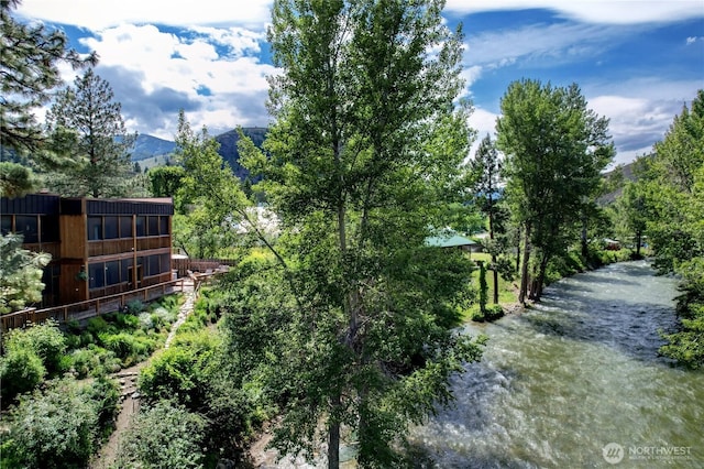 140 Twisp Ave W Unit 204, Twisp, WA 98856 - view of yard featuring a mountain view