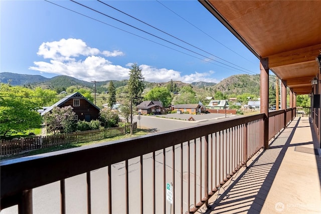 140 Twisp Ave W Unit 204, Twisp, WA 98856 - balcony featuring a mountain view