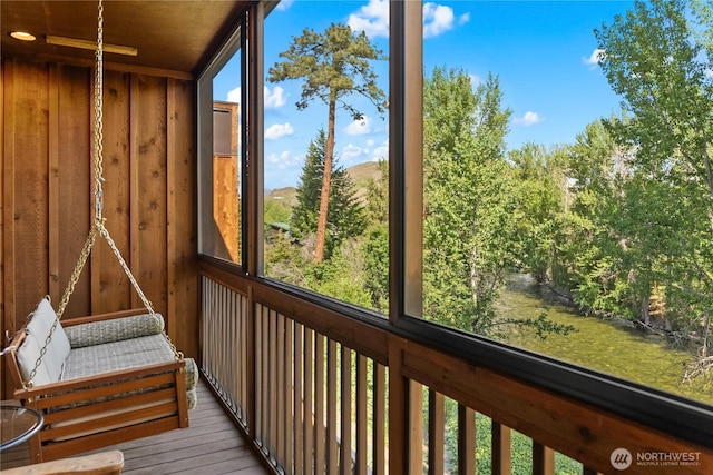 140 Twisp Ave W Unit 204, Twisp, WA 98856 - view of unfurnished sunroom