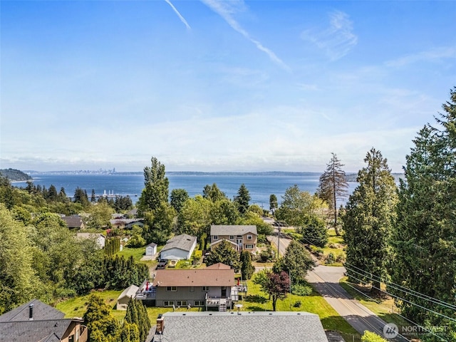 7391 E Grandview St, Port Orchard, WA 98366 - bird's eye view of a large body of water