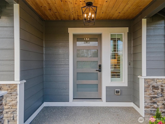 31632 19th Dr NW, Stanwood, WA 98292 - property entrance featuring stone siding