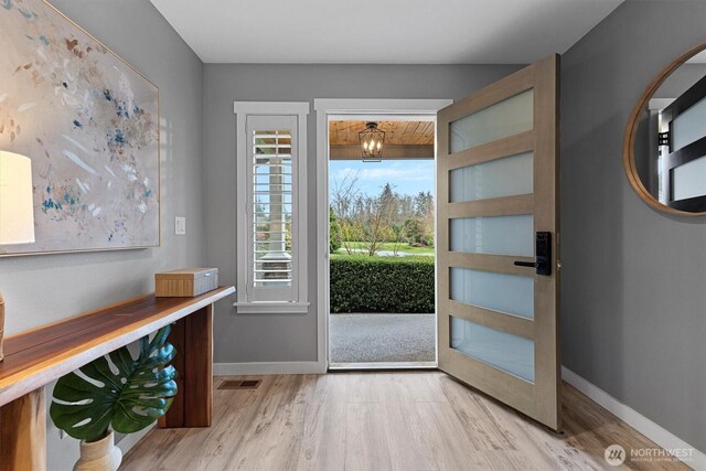 31632 19th Dr NW, Stanwood, WA 98292 - foyer with wood finished floors and baseboards