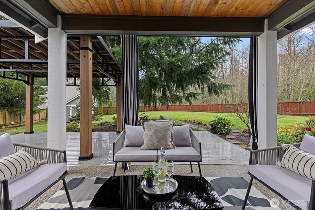 31632 19th Dr NW, Stanwood, WA 98292 - sunroom / solarium featuring outdoor lounge area