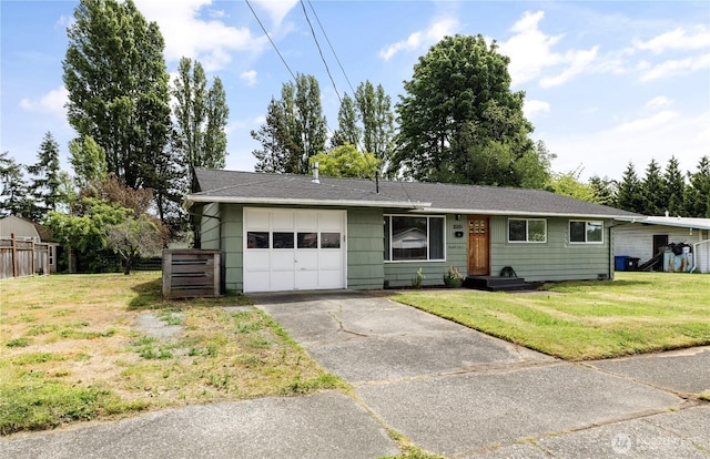 1020 SW Bowmer St, Oak Harbor, WA 98277 - ranch-style home featuring an attached garage and driveway